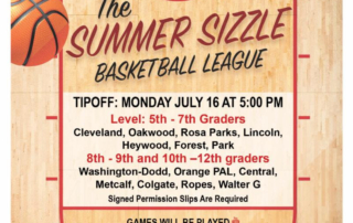 The Summer Sizzle Basketball League City of Orange